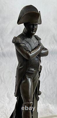 12 Western Art Déco Bronze France Napoléon Bonaparte Sculpture Lost Cire