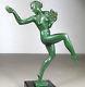 1920/1930 Fayral P. Le Faguays Max Le Verrier Statue Sculpture Art Deco Danseuse