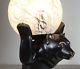 1920/1930 Irenee Rochard Statue Sculpture Lampe Animalier Ours Eclairage Lumiere