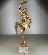 1920/1930 M. Guiraud-riviere Rare Statue Sculpture Art Deco Danseuse Tzigane Nue