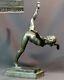 1930 Belle Sculpture Bronze Botinelly 37cm3.4kg Susse Paris Danseuse Art Déco +