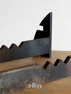 1970-1980 Chenets Art-deco Sculpture Moderniste Memphis Bauhaus