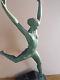 Ancienne Sculpture Femme -danseuse-art Deco Fayral-1920- Le Verrier