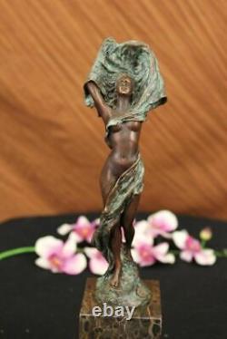 Art Déco Par Erté Fait Fonte Musée Qualité Ouvre Bronze Figurine