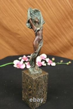 Art Déco Par Erté Fait Fonte Musée Qualité Ouvre Bronze Figurine