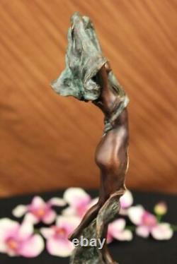 Art Déco Par Erté Fait Fonte Musée Qualité Ouvre Bronze Figurine