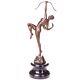 Art Déco Bronze Figure Diana With Bow Vintage