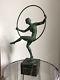 Briand Bouraine Max Le Verrier Statue Sculpture Art Deco Bronze 1930 1940