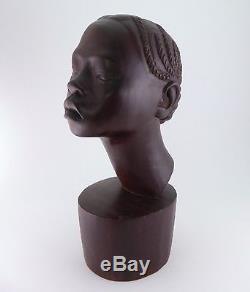 Buste Art Deco Africanisme Era A. Quinquaud À Identifier