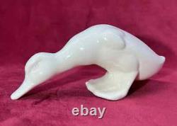 Bauer Duck Cane Ente Canard Sculpture Statue Objets Animal Craquele Art Deco