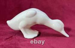 Bauer Duck Cane Ente Canard Sculpture Statue Objets Animal Craquele Art Deco