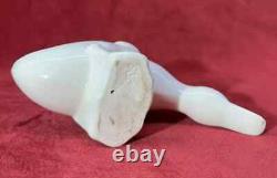 Bauer Duck Cane Ente Canard Sculpture Statue Objets Animal Craquele Art Deco