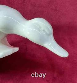 Bauer Duck Cane Ente Canard Sculpture Statue Objets Animal Craquele Art Deco