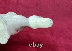 Bauer Duck Cane Ente Canard Sculpture Statue Objets Animal Craquele Art Deco