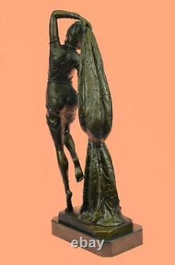 Bronze Sculpture Art Déco Chiparus Érotique Danseuse Statue Figurine Affaire