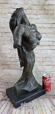 Bronze Statue Figurine Abstrait Danseuse Art Déco Moderne Sculpture Cadeau