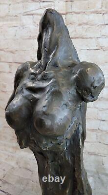 Bronze Statue Figurine Abstrait Danseuse Art Déco Moderne Sculpture Cadeau