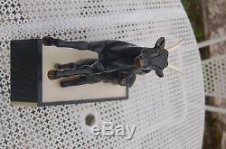 Bronze antilope art deco année 30 sculpture