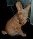 Chien Dog Terre Cuite Animalier 23 Cm De Haut Art Deco Statue