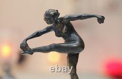 Claire Colinet Sculpture en bronze période Art Déco