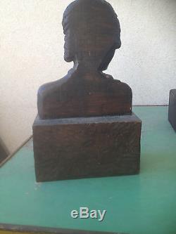 EXCEPTIONNEL sculpture ORIGINAL africaniste Louis BERTOLA. Art déco 1930