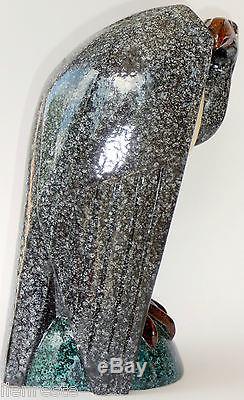 Ecole de Paris 1905/1939 Fernand VAGO-WEISS sculpture céramique vautour ART DECO