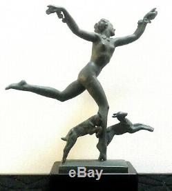 Fayral, Le Faguays, sculpture art déco 1930