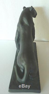 G. L. Guyot / Rare Sculpture Panthere / Art Deco /