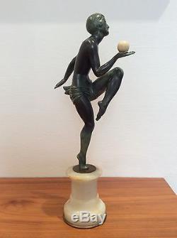 Grande sculpture art deco 1930 Enrique molins balleste
