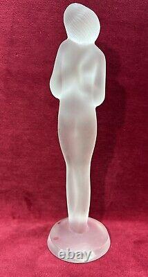 Hoffmann Frau Nude Erotik Pin-up Femme Nue Nu Erotique Sculpture Statue Art Deco