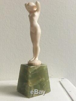 Joe DESCOMPS CORMIER (1869 1950). Sculpture Nu Feminin Art Déco