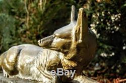 Marcel Briand (Pseudo Marcel Bouraine) Sculpture Art Déco animalière renard