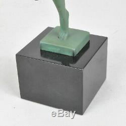 Raymonde Guerbe, Esmeralda, sculpture signée, Art déco, XXème siècle