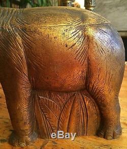 Sculpture Elephant Boite Art-deco Artist Animalier L. Gibert Marquis Pologne 27