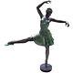 Statue En Bronze 144cm Sculpture Danseuse Art Nouveau Deco Taille Reelle