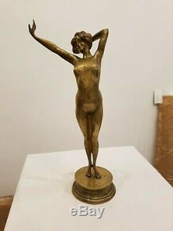 Sculpture Art Déco bronze, Paul Philippe (1870-1930)