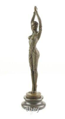 Sculpture Danseuse bronze Art Déco Starfish Dancer d'après Demetre Chiparus