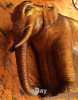 Sculpture Elephant Boite Art-deco Artist Animalier L. Gibert Marquis Pologne 27