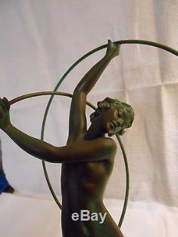Sculpture Femme Danseuse Régule Le Verrier Fayral Art Déco Le Faguays