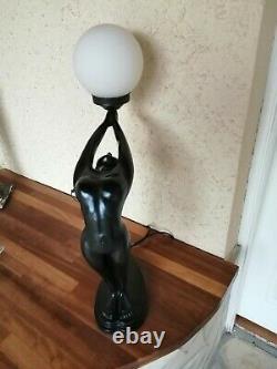 Sculpture Lampe Art déco