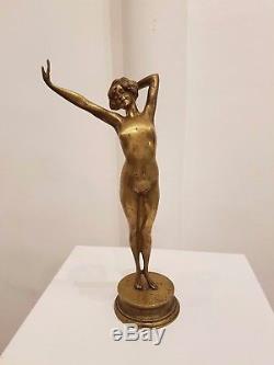 Sculpture Paul Philippe, Art Déco bronze (Colinet, Chiparus) Musée Moscou