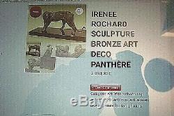 Sculpture Periode Art Deco /bronze / Panthere / Rochard
