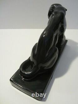 Sculpture Tigre Ceramique Art Deco Odyv/berlot Mussier/tiger/ceramic/animalier