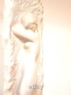 Sculpture Unique en Marbre Art Déco Femme par Amedeo Gennarelli