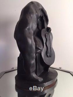 Sculpture d'Art statuette Art Déco signée J & J MARTEL (frères Jan Joel) 1930