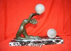 Sculpture danseuse bronze art déco