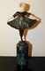 Sculpture De Ballerine, D'apres Ferdinant Preiss, Style Art Déco, Bronze