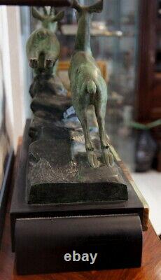 Sculpture en bronze Signée MOLINS époque art déco #22#