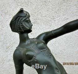 Sculpture époque art deco par LimousinDanseuse EgyptienneEgyptian dancer