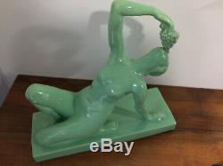 Sculpture femme nue art déco